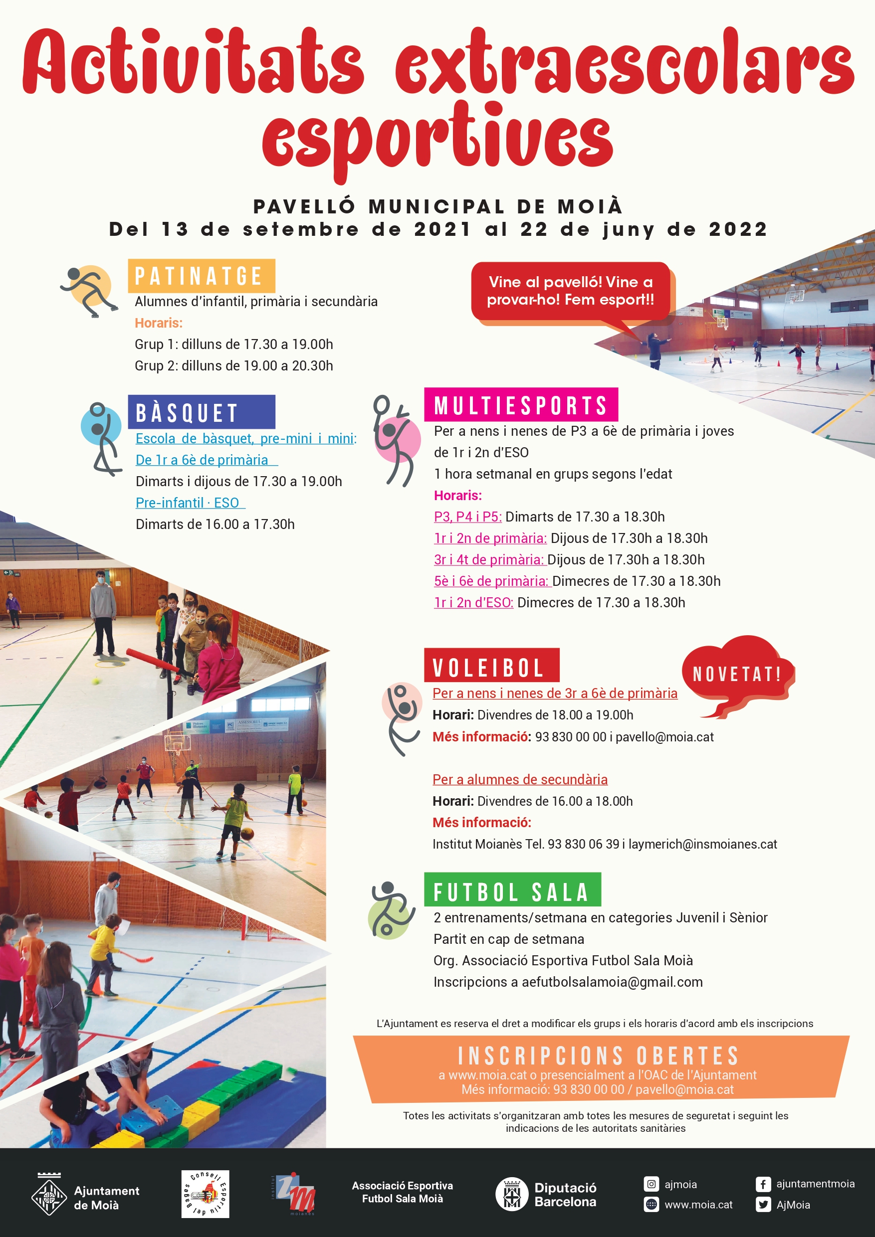 Inscripcions Obertes A Les Activitats Extraescolars Al Pavell inscripcions-obertes-a-les-activitats-extraescolars-al-pavell