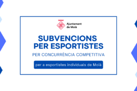Convocatòria de subvencions per a esportistes individuals 2026